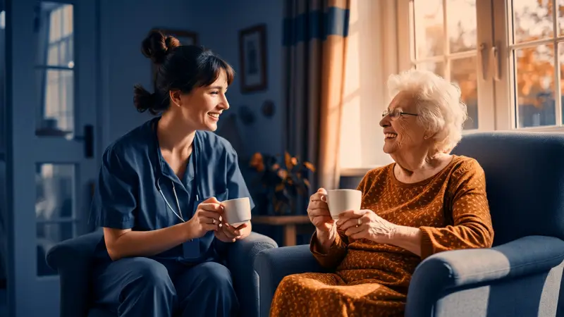 Aged Care IoT Integration & Analytics illustration