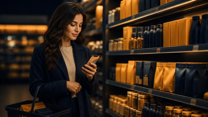 Omnichannel Retail Customer Analytics illustration